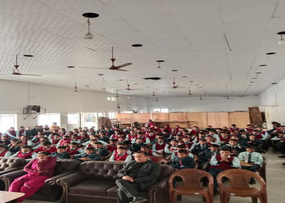 152 students in Grades 5–8 attending nutrition education program at Padmodaya Secondary School