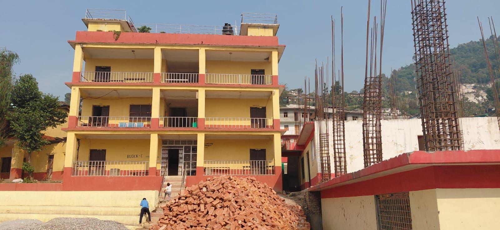 Bajura school students