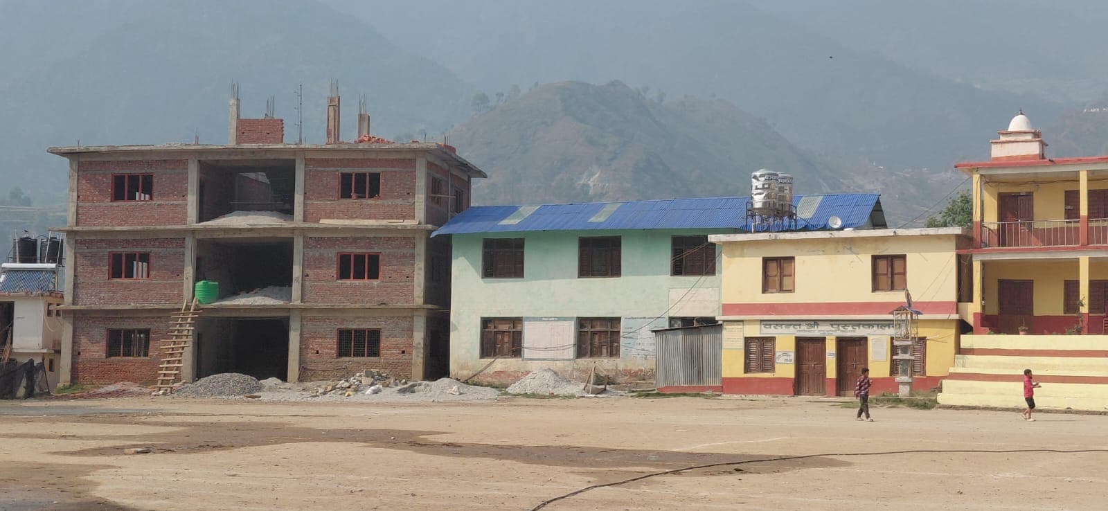 Bajura school classroom